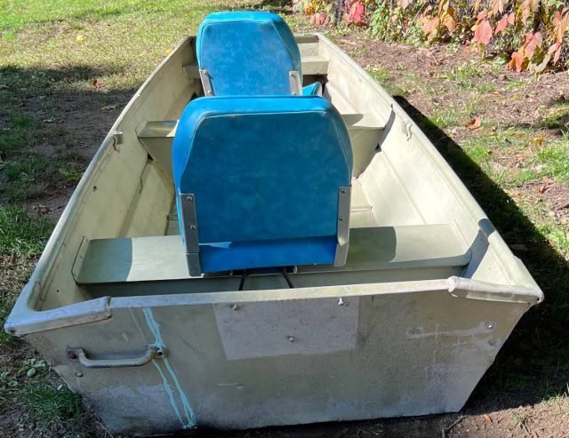 Aluminum used jon boat $750 in Hudson, MA