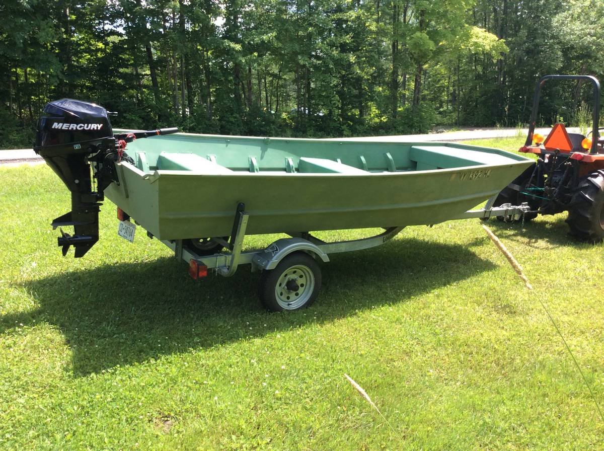 Lowe used jon boat with trailer 4,500 in Lawrence, NY Jon Boat For