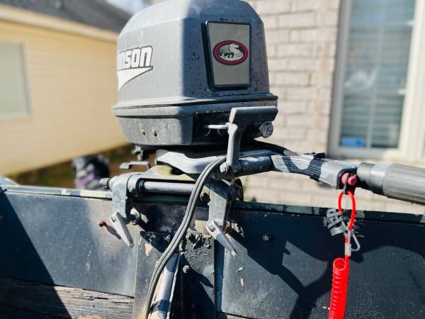 Duck Hunters used Jon Boat 1648 Flat bottom with 25hp Johnson $2,700 in Little Rock, AR